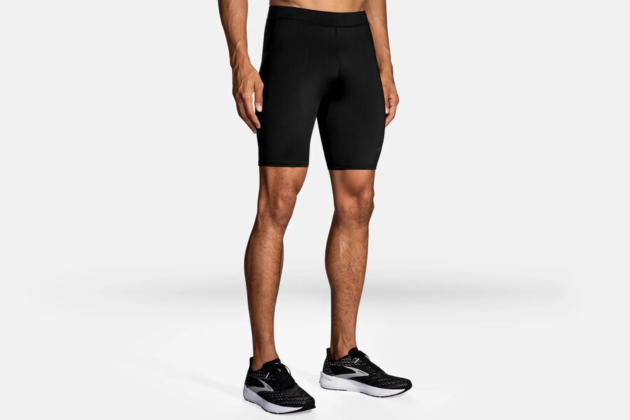 Brooks Men's Source 9" Tight Bottoms Black ( SZFRK1957 )